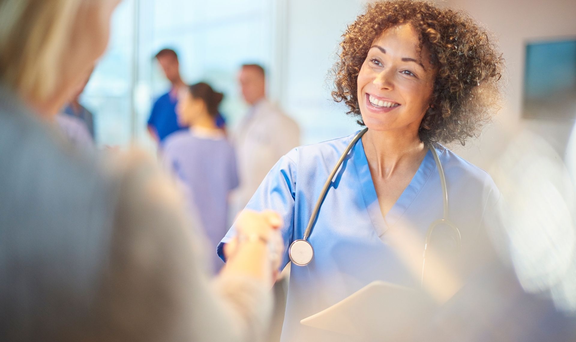 hospital staff in hampshire